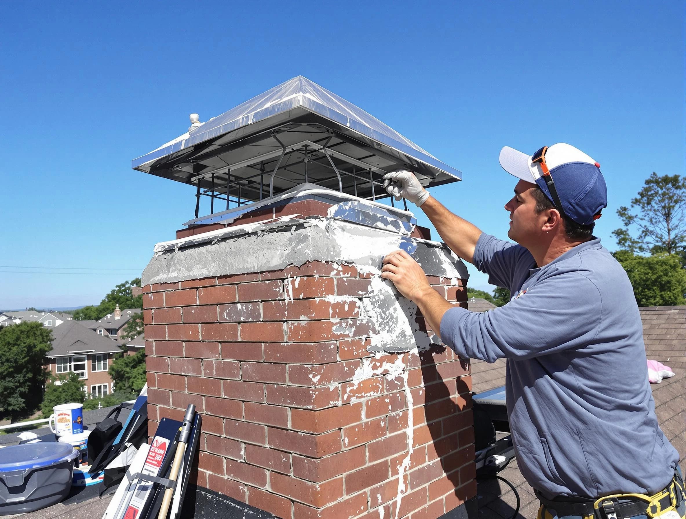 Chimney Crown Services service in Avondale Estates, GA