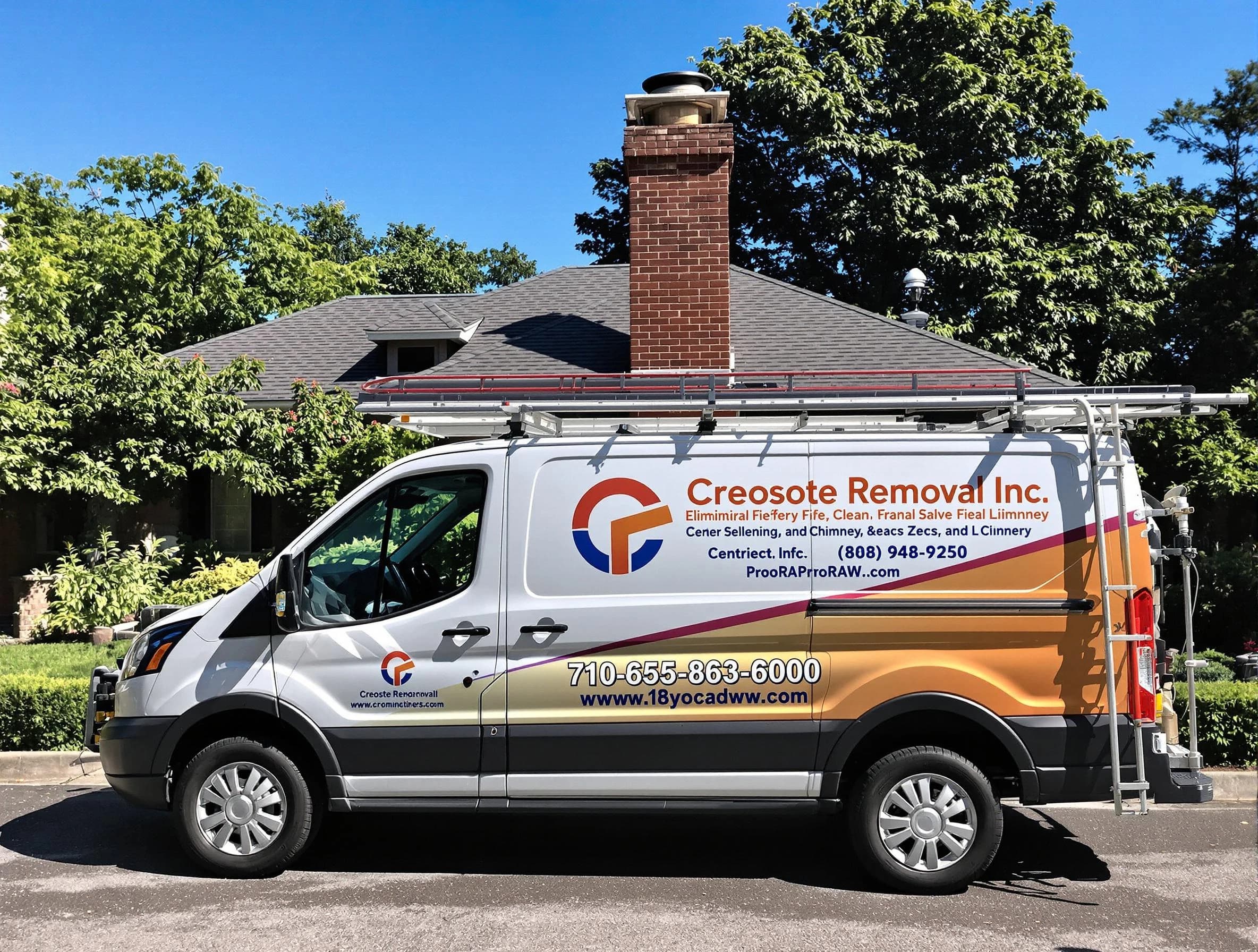 Avondale Estates Chimney Sweep technician removing creosote safely in Avondale Estates, GA