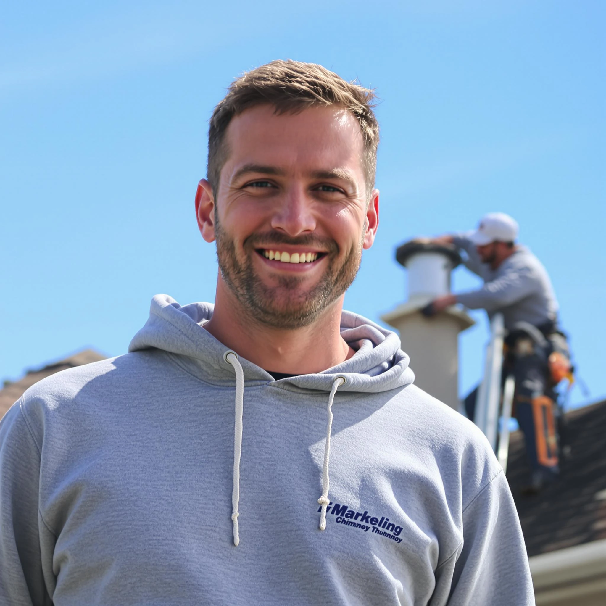 The Avondale Estates Chimney Sweep team.