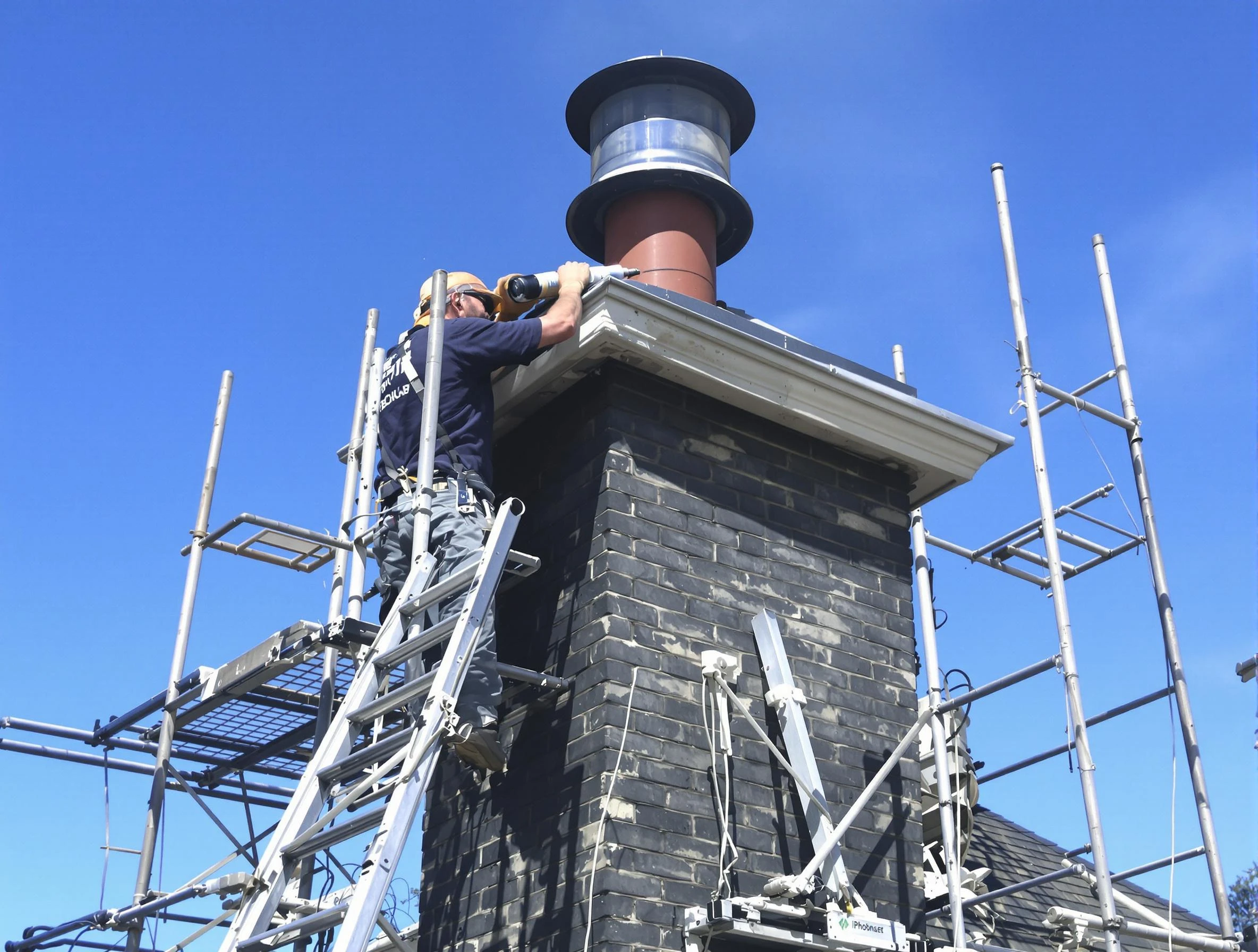 Sturdy chimney crown finished by Avondale Estates Chimney Sweep in Avondale Estates, GA