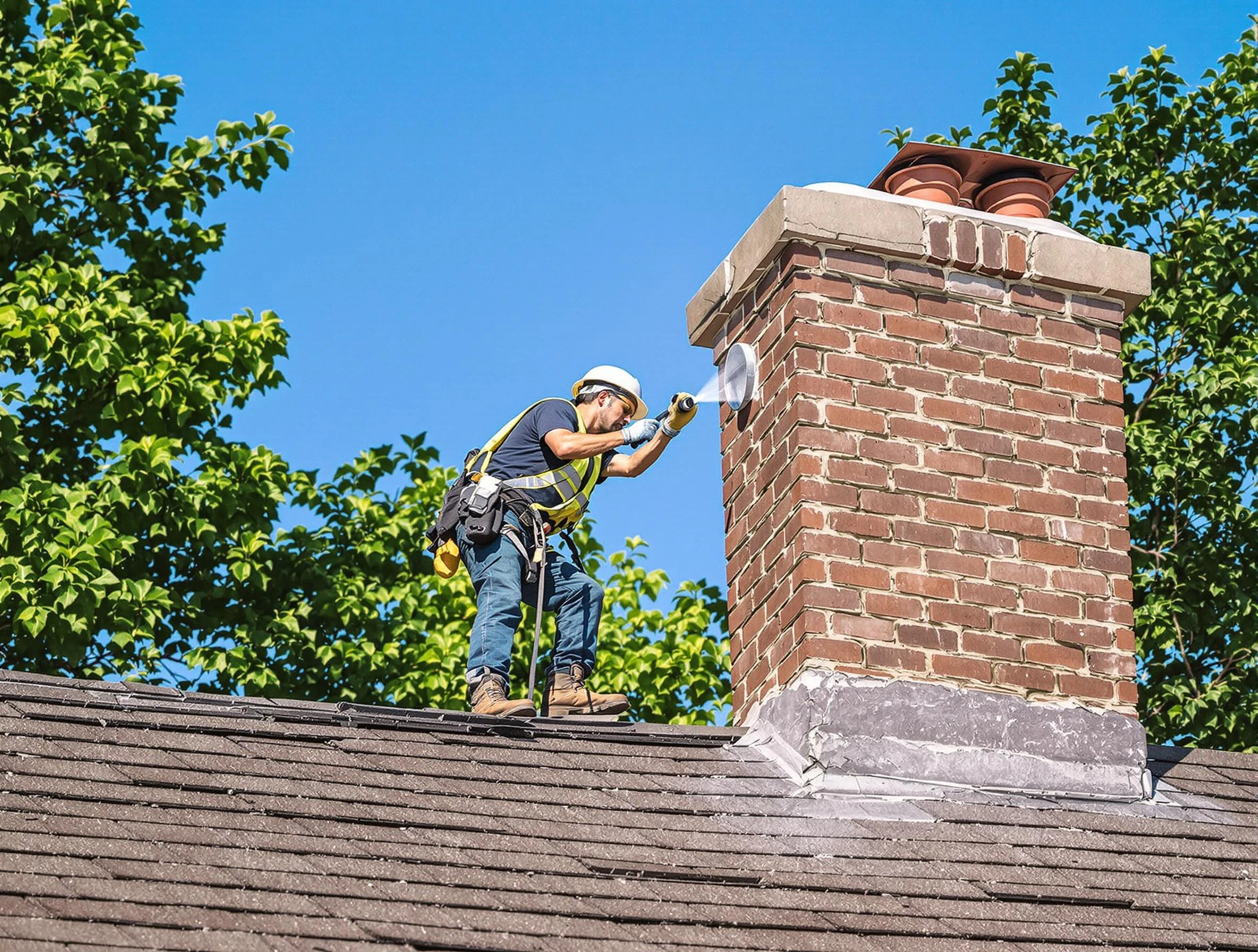 Avondale Estates Chimney Sweep performing an inspection with advanced tools in Avondale Estates, GA